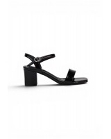 SHOEPOINT 83855 Women Slingback on Mid Heels Sandals In Black